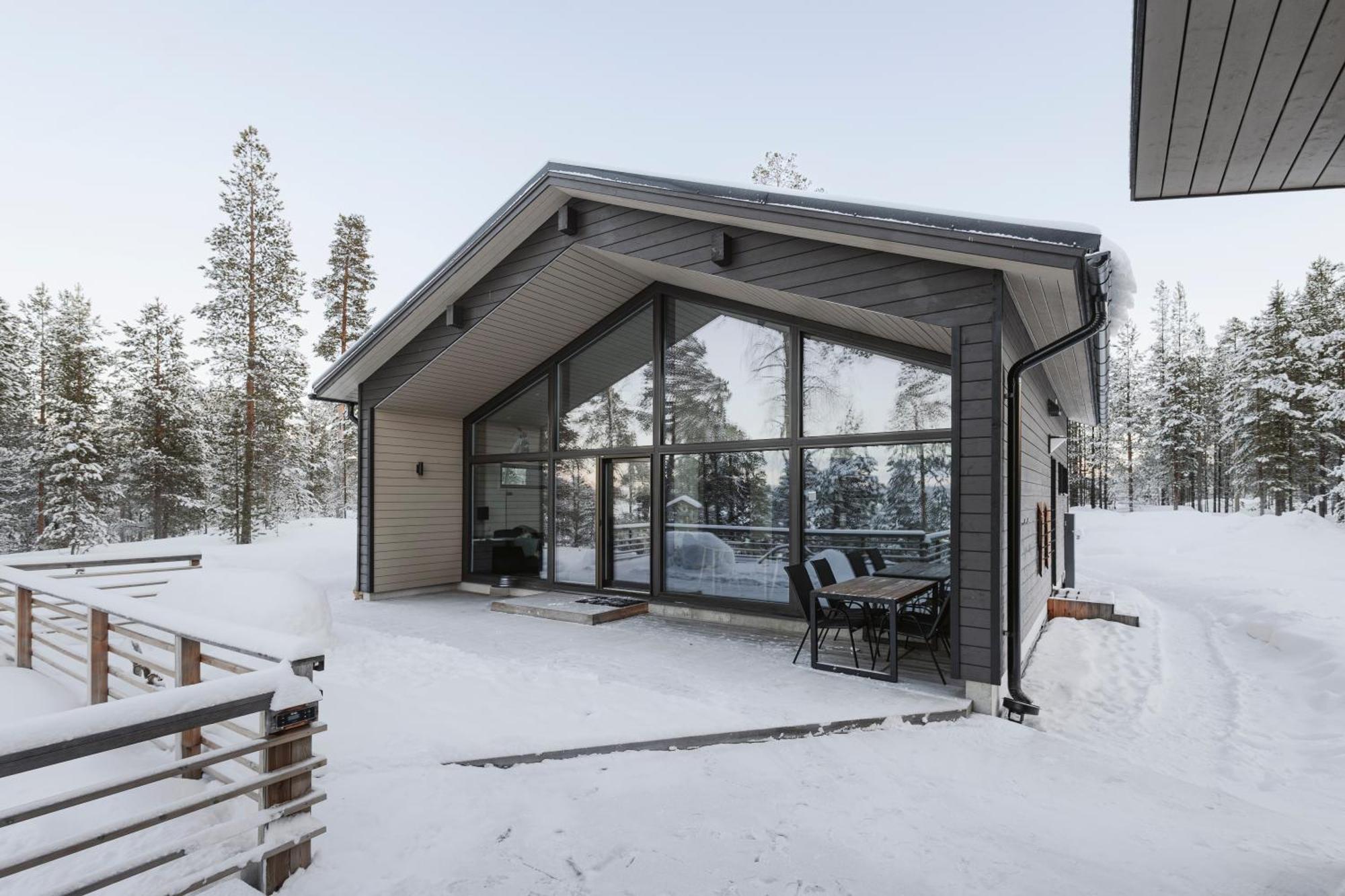 Norlight Cottages Ivalo - Tuli Exteriér fotografie