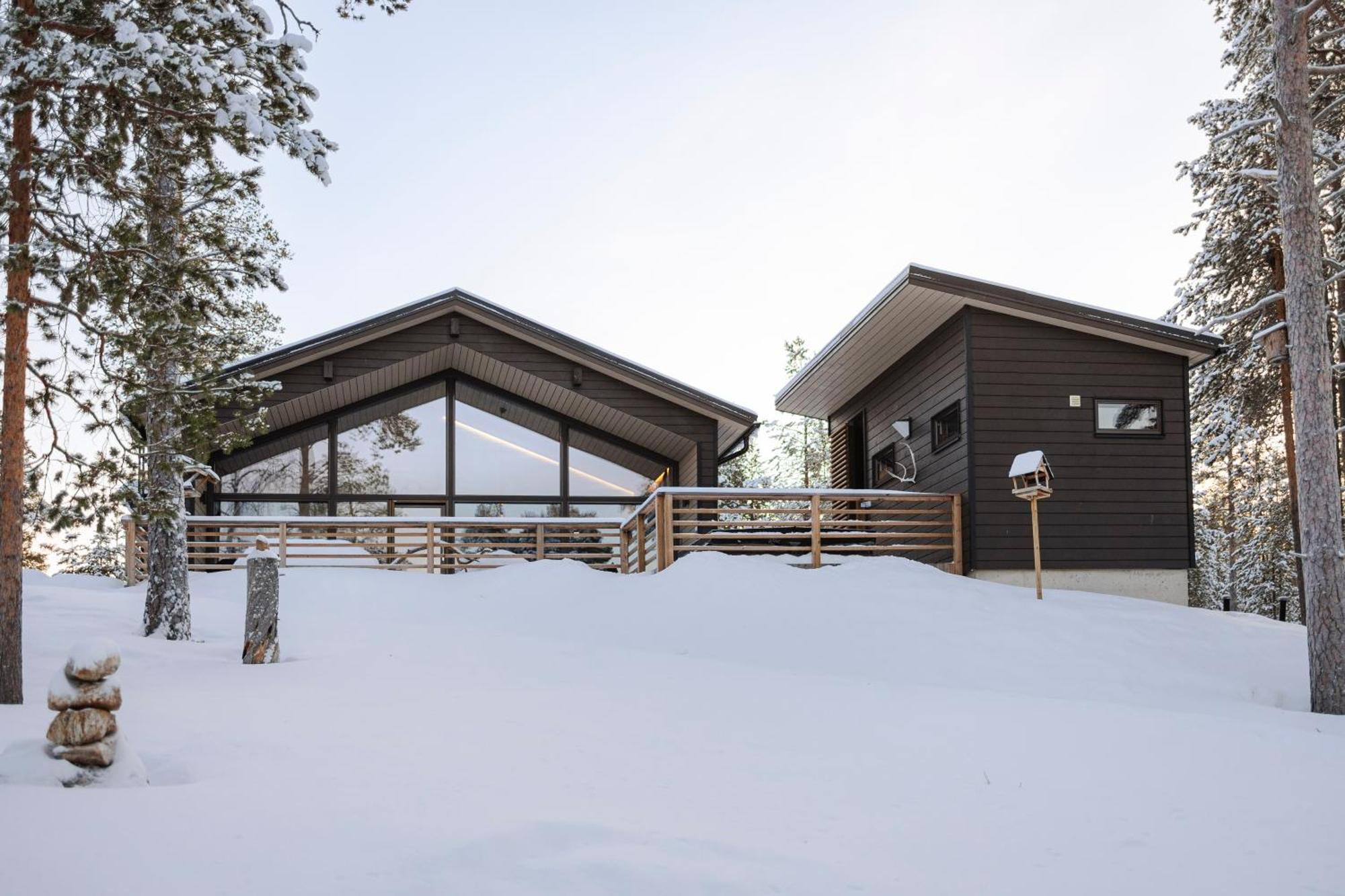 Norlight Cottages Ivalo - Tuli Exteriér fotografie