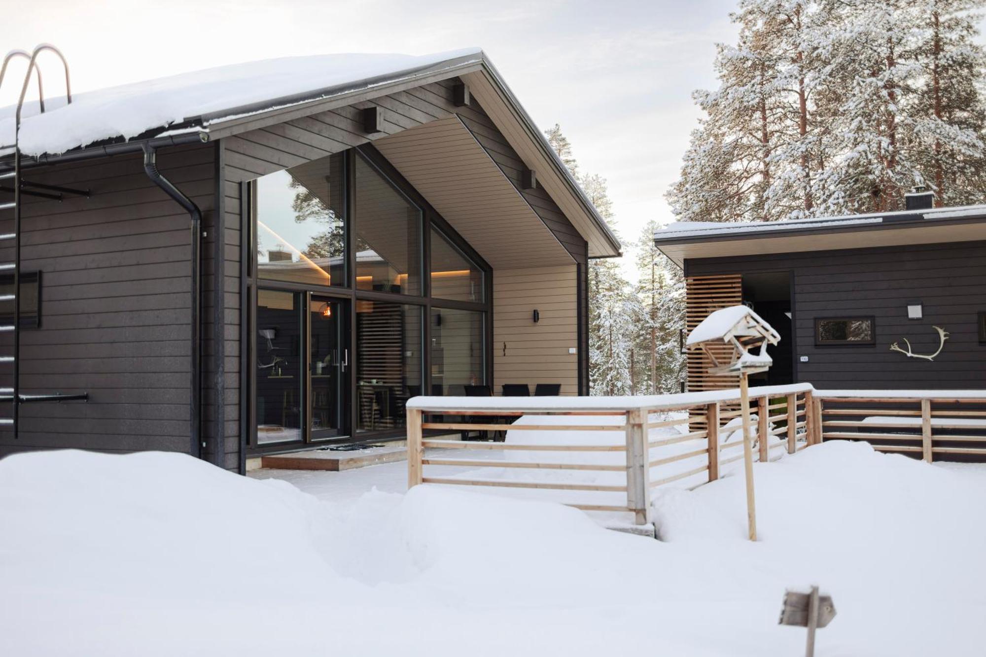 Norlight Cottages Ivalo - Tuli Exteriér fotografie