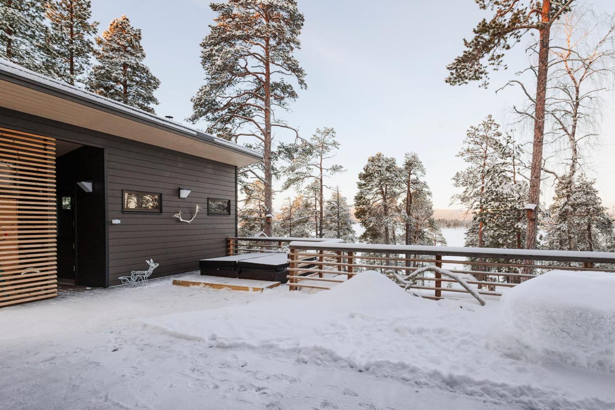 Norlight Cottages Ivalo - Tuli Exteriér fotografie